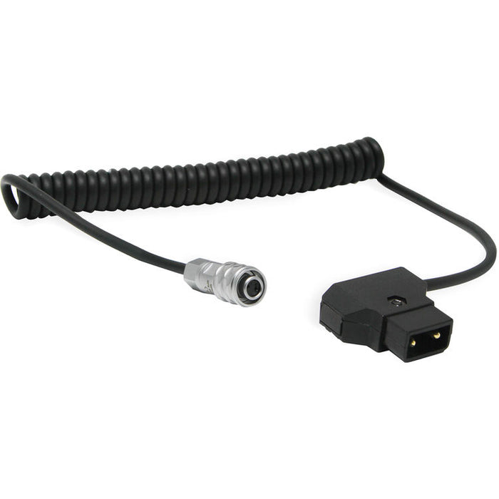 CoreSWX Coiled D-Tap to 2-Pin Cable for Blackmagic Pocket 4K (18 to 48")