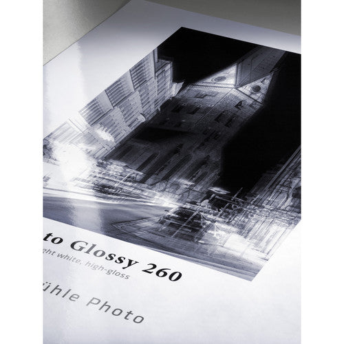 Hahnemühle Photo Glossy 260 Paper, 8.5 x 11" - 25 Sheets