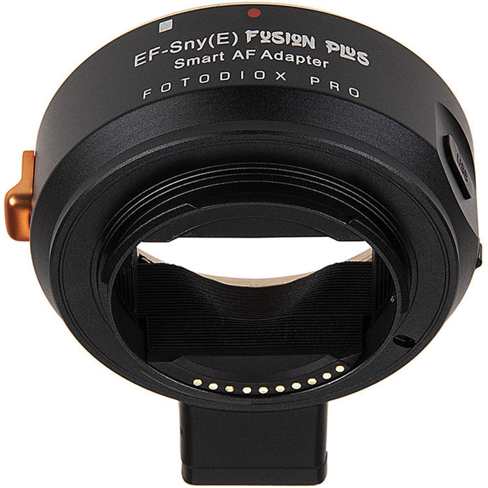 FotodioX Pro Fusion Plus Smart AF Adapter for Canon EF Lens to Sony E-Mount