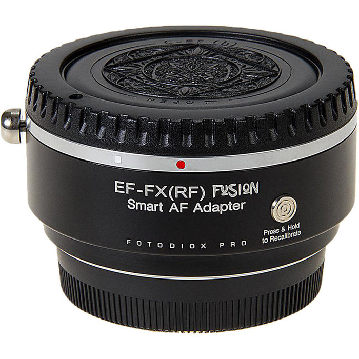 FotodioX Pro Fusion Smart Auto Focus Adapter for Canon EF/-S-Mount Lens to FUJIFILM X