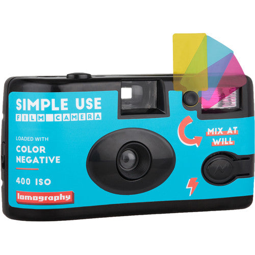 Lomography Simple Use Reloadable 35mm Film Camera - Color Negative 400