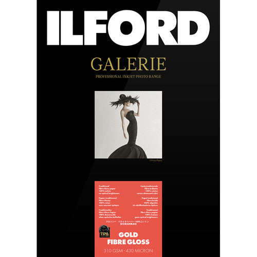 Ilford Galerie Prestige Gold Fibre Gloss Inkjet Paper, 5 x 7" - 50 Sheets