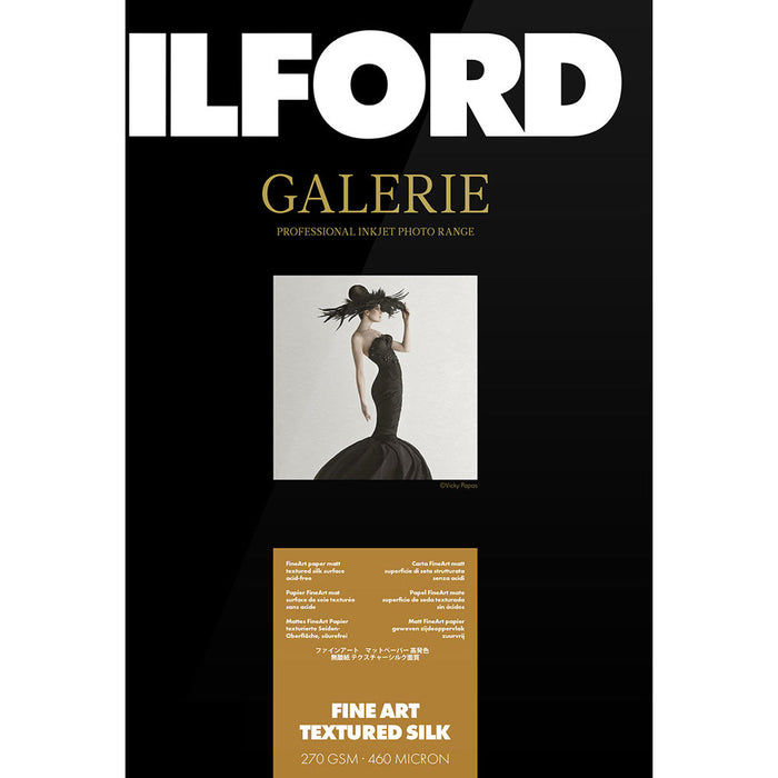 Ilford Galerie Fine Art Textured Silk Paper, 4 x 6" - 50 Sheets