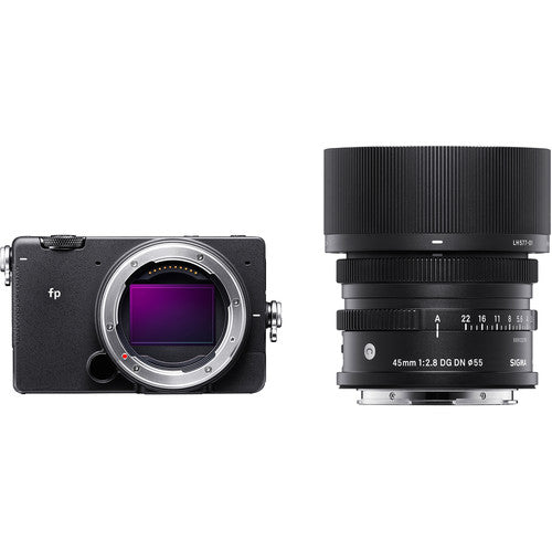 Sigma fp Mirrorless Digital Camera with 45mm f/2.8 DG DN Lens