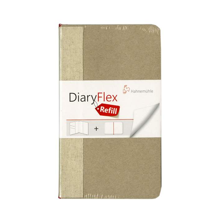 Hahnemühle DiaryFlex Refill Pack - Plain Paper, 7.2 x 4.1"