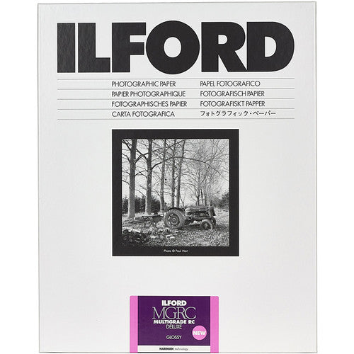 Ilford Multigrade V RC Deluxe Paper, Glossy, 11 x 14" - 10 Sheets