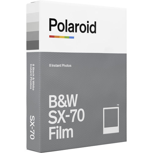 Polaroid Black & White SX-70 Instant Film - 8 Exposures — Glazer's
