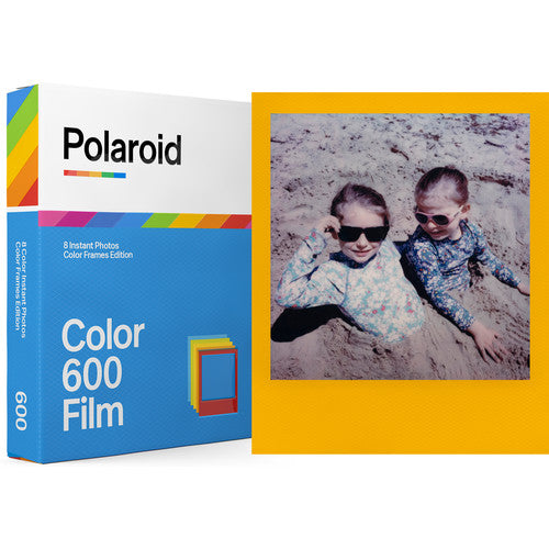 Polaroid Color 600 Instant Film - Color Frames Edition,  8 Exposures