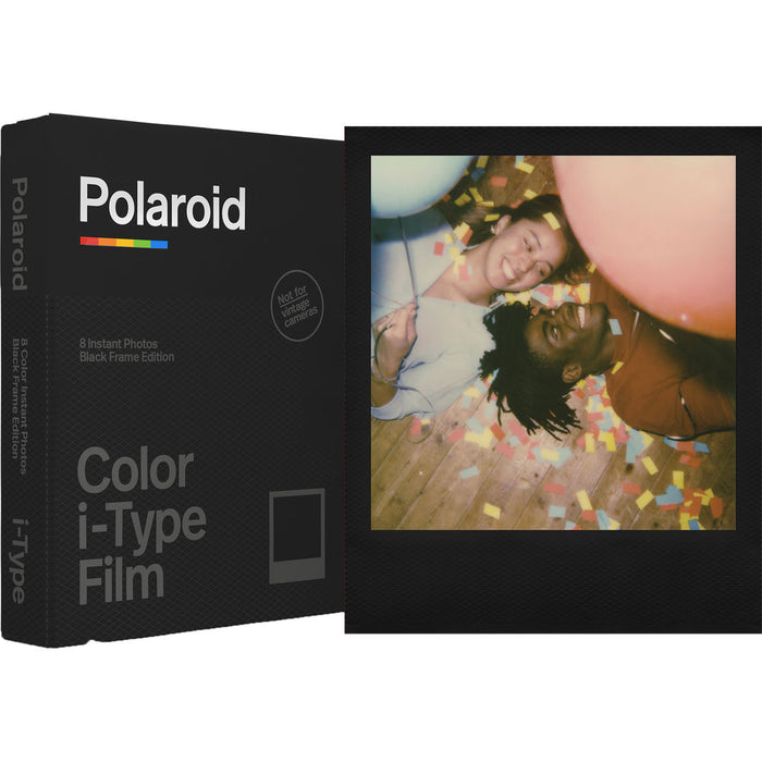 Polaroid Color i‑Type Instant Film - Black Frame Edition, 8 Exposures