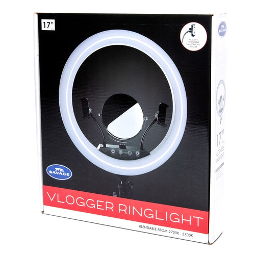 Savage 17" Vlogger Ring Light