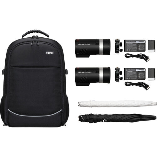 Godox AD300 Pro Outdoor 2-Flash Kit