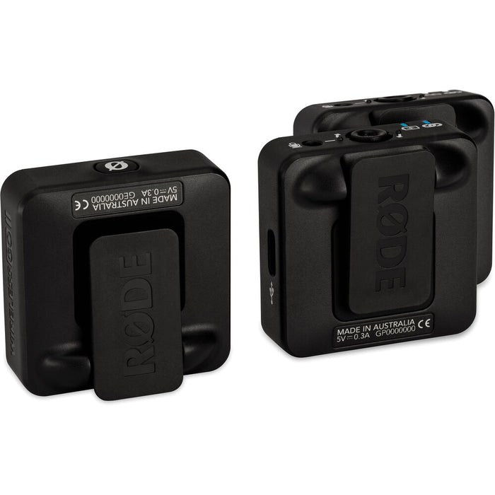 Rode Wireless GO II - Dual Channel Wireless Microphone System — Glazer's  Camera