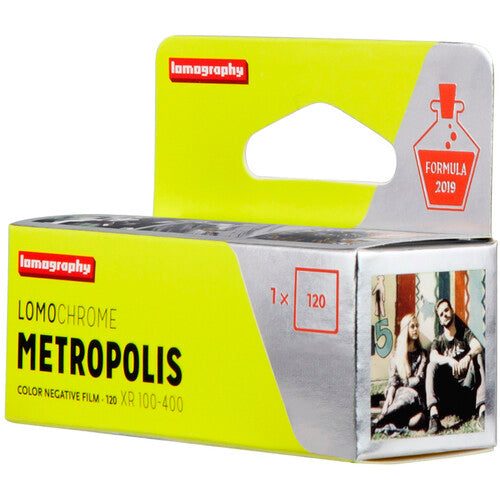 Lomography LomoChrome Metropolis 100-400 Color Negative - 120 Film, Single Roll
