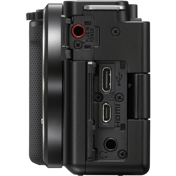Used Sony ZV-E10 Mirrorless Camera with 16-50mm Lens, White ILCZV-E10L/W