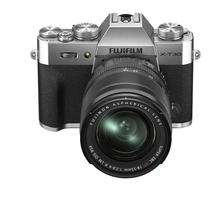Fujifilm X-T30 II Mirrorless Camera with XF 18-55mm Lens - Silver