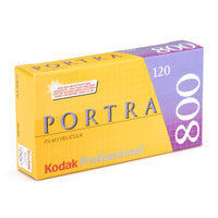 Kodak Professional Portra 800 Color Negative - 120 Film, Single Roll