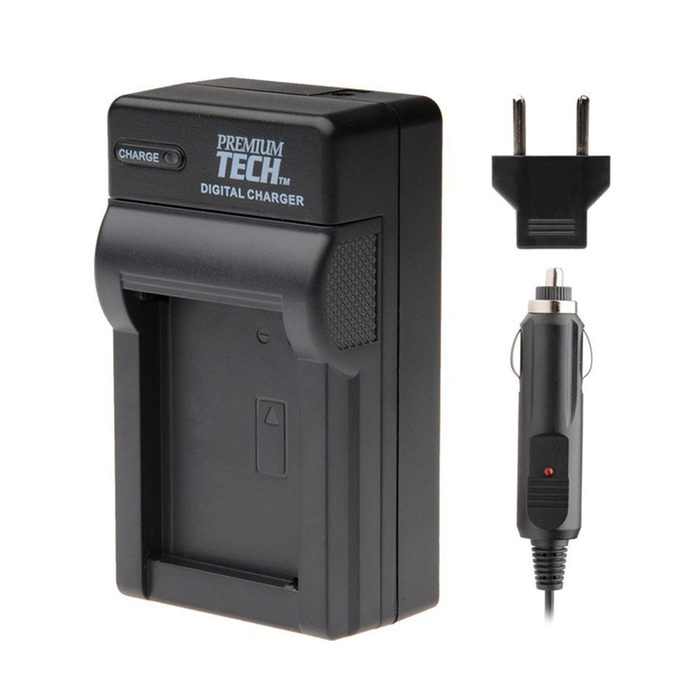 Premium Tech PT-19 Battery Charger for Olympus