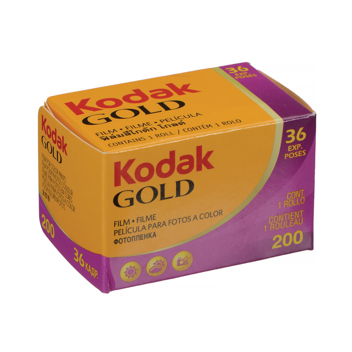 Kodak Gold 200 Color Negative Film - 35mm Film, 36 Exposures, Single Roll