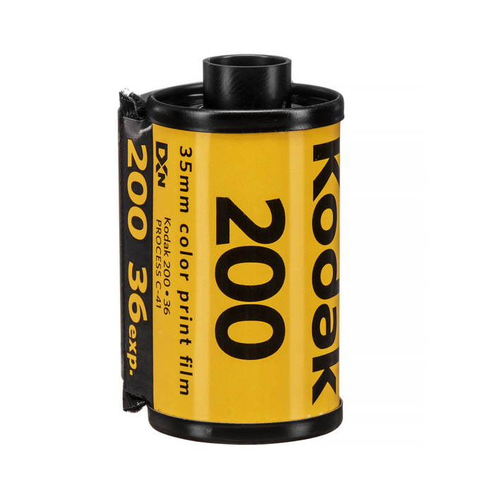 Kodak Gold 200 Color Negative Film - 35mm Film, 36 Exposures, Single Roll