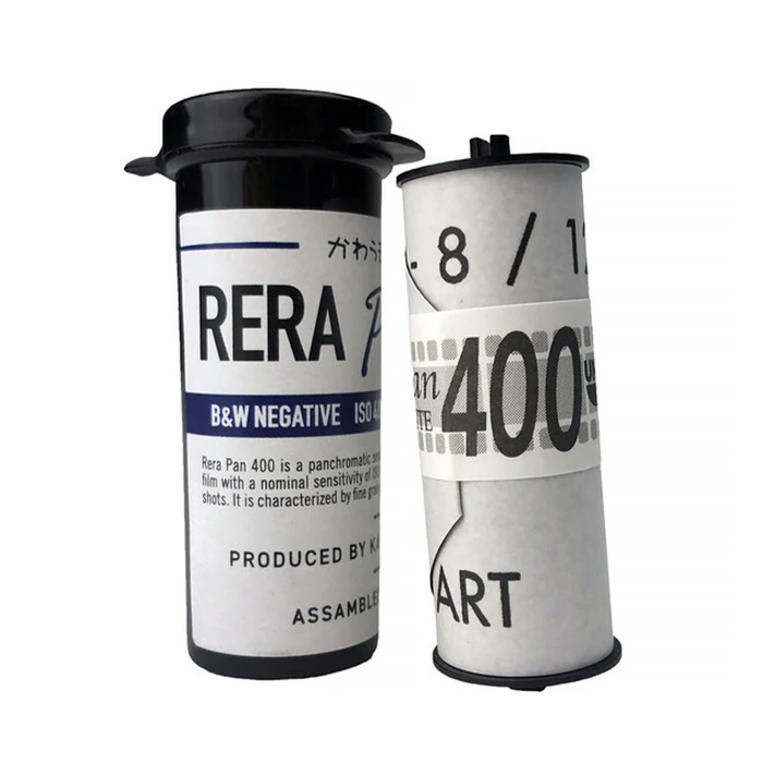 ReraPan 400 Black & White Negative - 127 Film, Single Roll