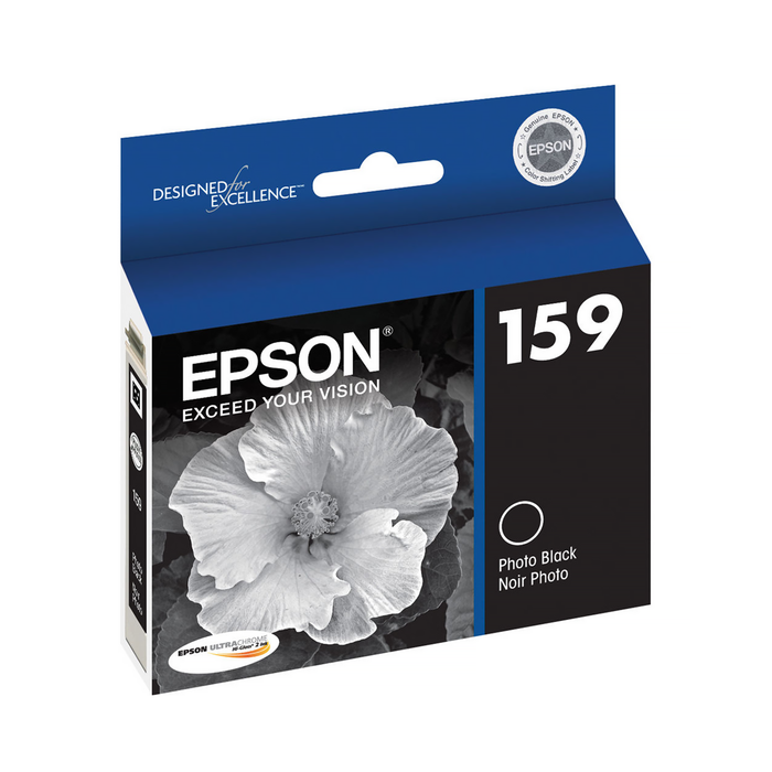 Epson 159 Photo Black Ink Cartridge for Stylus Photo R2000 Printer