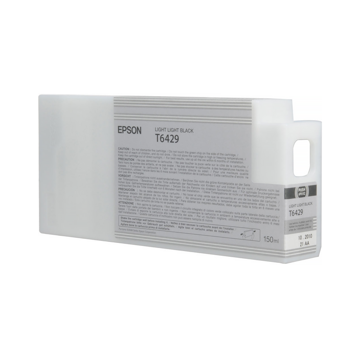 Epson T642900 UltraChrome HDR Light Light Black Ink Cartridge for Select Stylus Pro Printers - 150mL