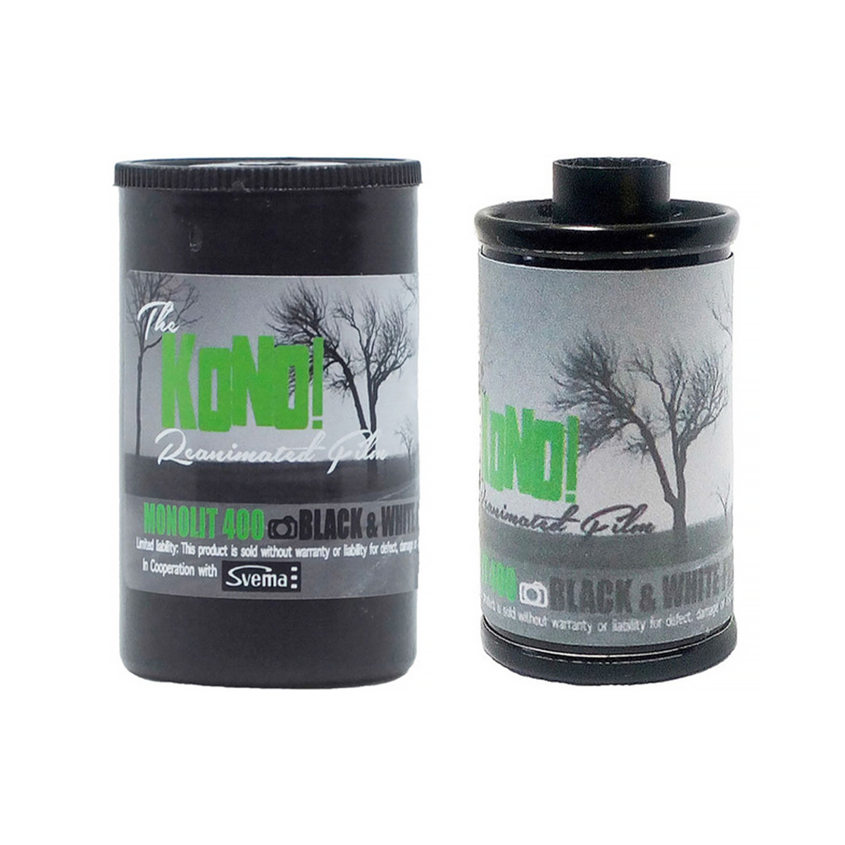 KONO! Monolit 400 Black White Negative 35mm Film, 24 Exposures - Main Image