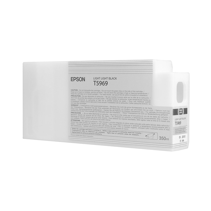 Epson T596900 UltraChrome HDR Light Light Black Ink Cartridge for Select Stylus Pro Printers - 350mL