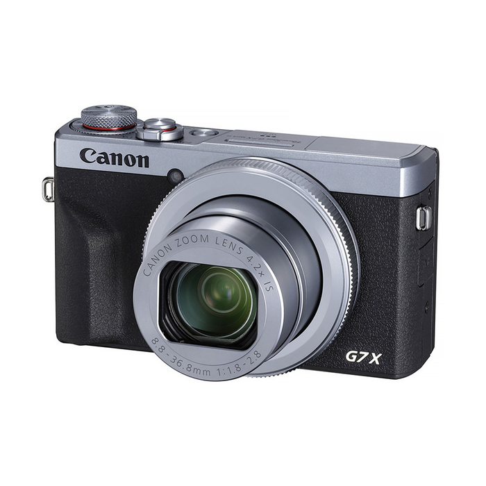 Canon PowerShot G7 X Mark III Camera - Silver — Glazer's Camera Canon PowerShot G7 X Mark III Camera - Silver — Glazer's Camera