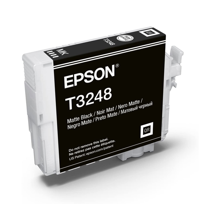 Epson T324 UltraChrome HG2 Matte Black Ink Cartridge for SureColor P400 Printer - 14mL