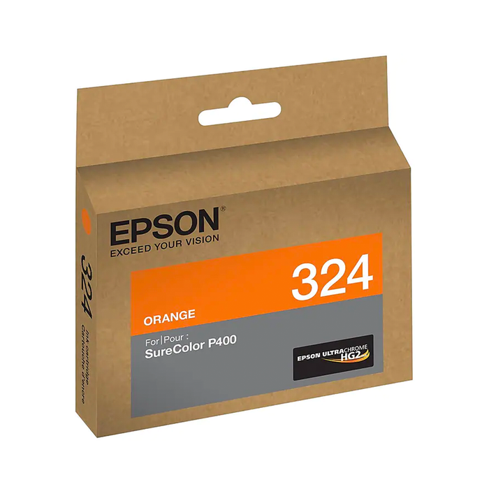 Epson T324 UltraChrome HG2 Orange Ink Cartridge for SureColor P400 Printer - 14mL