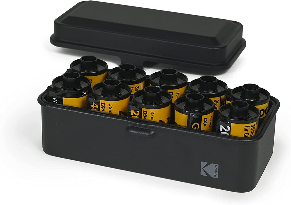 Kodak Steel Film Case, 120/35mm - Black — Glazer's Camera