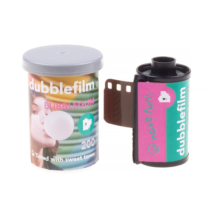 Dubblefilm Bubblegum 200 Color Negative - 35mm Film, 36 Exposures, Single Roll