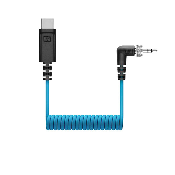 Sennheiser CL 35 TRS to USB Type-C Coiled Cable