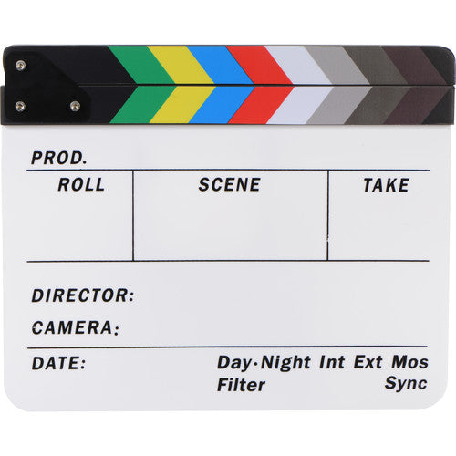 Dot Line Color Film Slate Clapboard