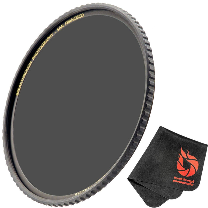 Breakthrough Photography 62mm X4 Solid Neutral Density 3.0 Filter -10 Stop