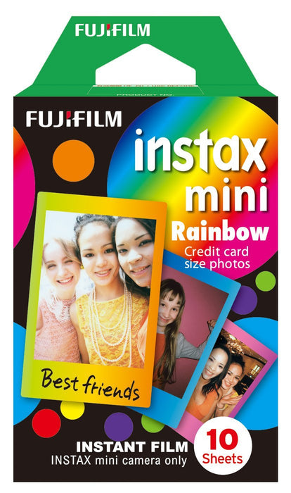 Fujifilm Instax Mini Rainbow Instant Film - 10 Exposures — Glazer's Camera