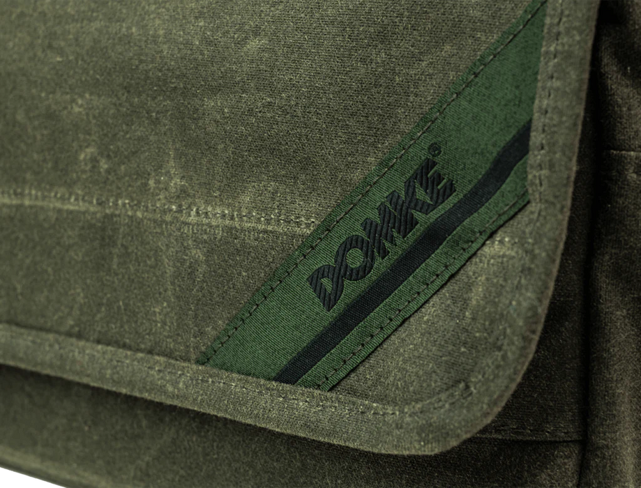 Domke Rugged Wear Herald Press Schultertasche – Robuste Fototasche Mit ‘Quiet’ Klettsystem