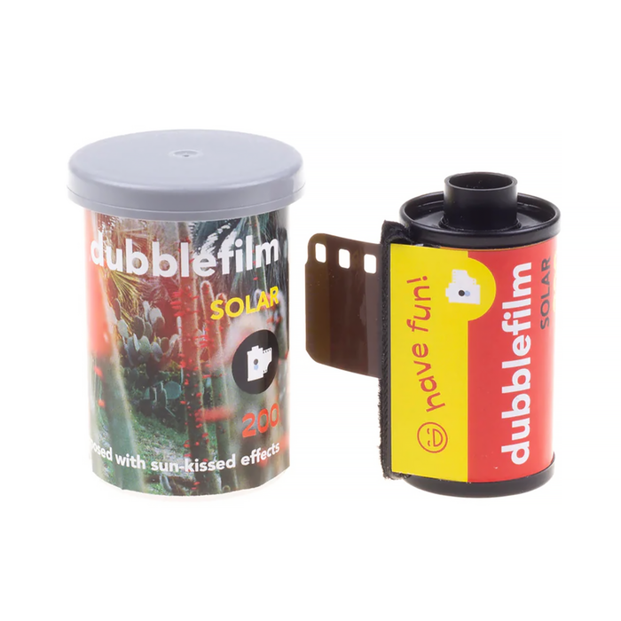 Dubblefilm Solar 200 Color Negative - 35mm Film, 36 Exposures, Single Roll