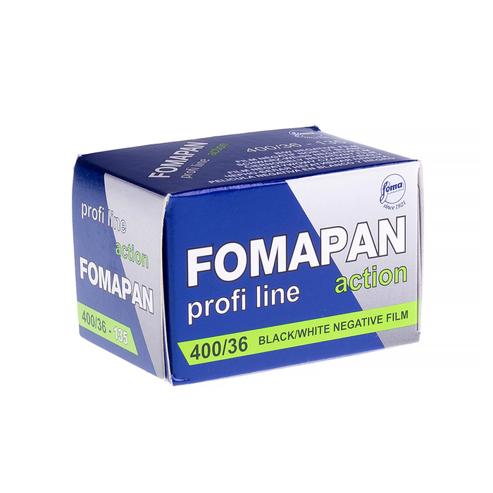 Foma Fomapan 400 Action Black & White Negative - 35mm Film, 36 Exposures, Single Roll