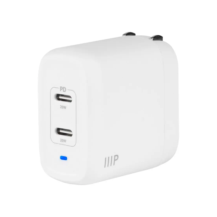 Monoprice USB-C Wall Charger 40W 2-Port