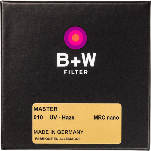 B+W 55mm #010 MASTER UV-Haze MRC Nano Filter