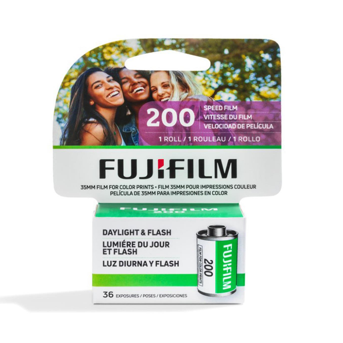 Fujifilm Fujicolor 200 Color Negative, 35mm Roll Film - 36 Exposures