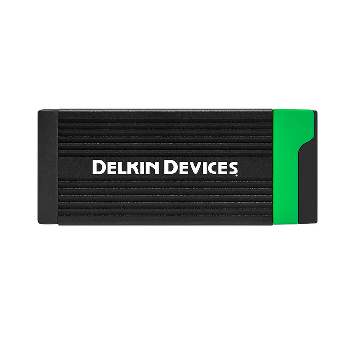 Delkin Devices USB 3.2 CFexpress Type B Card and SD UHS-II Memory Card Reader