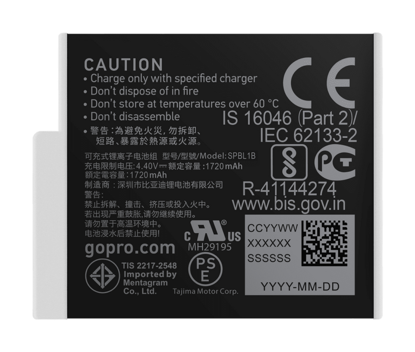 GoPro Enduro Rechargeable Battery HERO 9/10
