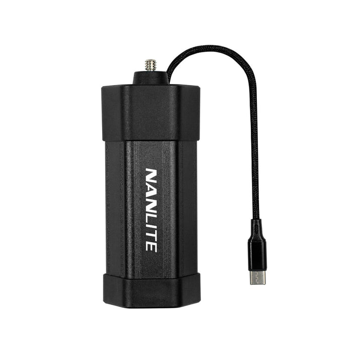 Nanlite PavoTube II 6C NP-F Battery Grip With USB-C Cable