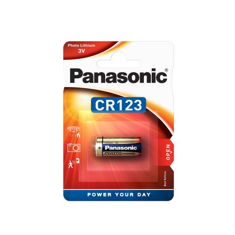 Panasonic CR123 Lithium Battery (3V) — Glazer's Camera