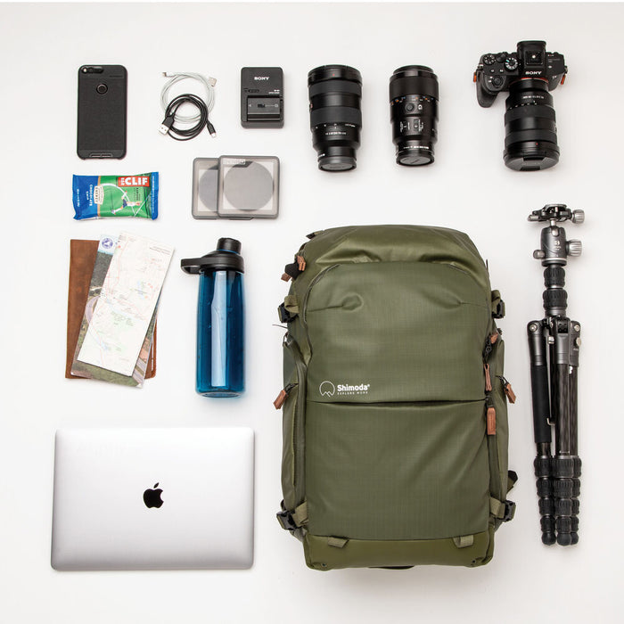 Shimoda Explore v2 25 L Backpack Starter Kit - Army Green