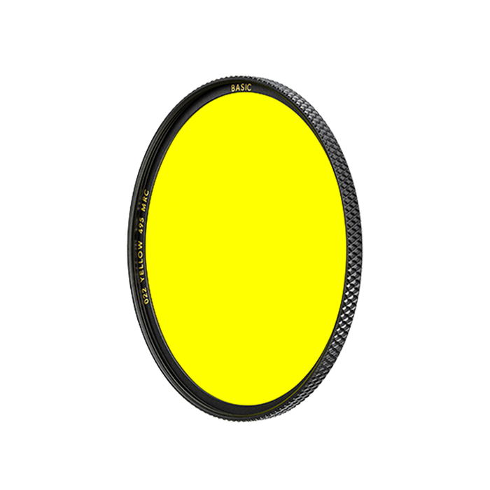 B+W 72mm #495/022 BASIC Yellow MRC Filter