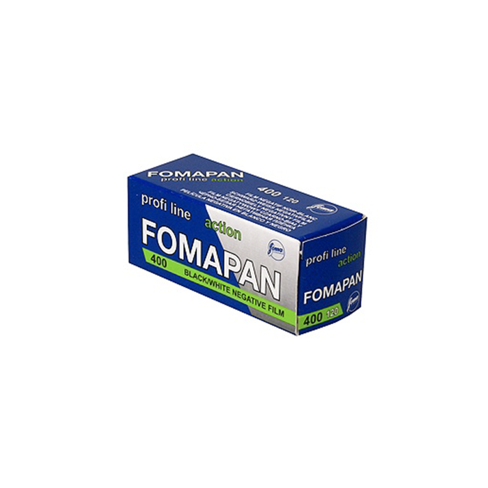 Foma Fomapan 400 Action Black & White Negative - 120 Film, Single Roll